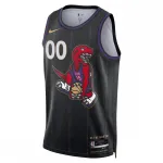 Toronto Raptors Unisex 2024/25 Custom Swingman Jersey - City Edition - Black
