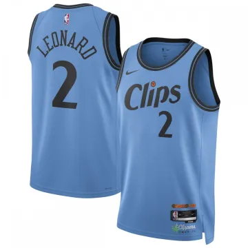 Kawhi Leonard LA Clippers Unisex 2024/25 Swingman Player Jersey - City Edition - Light Blue