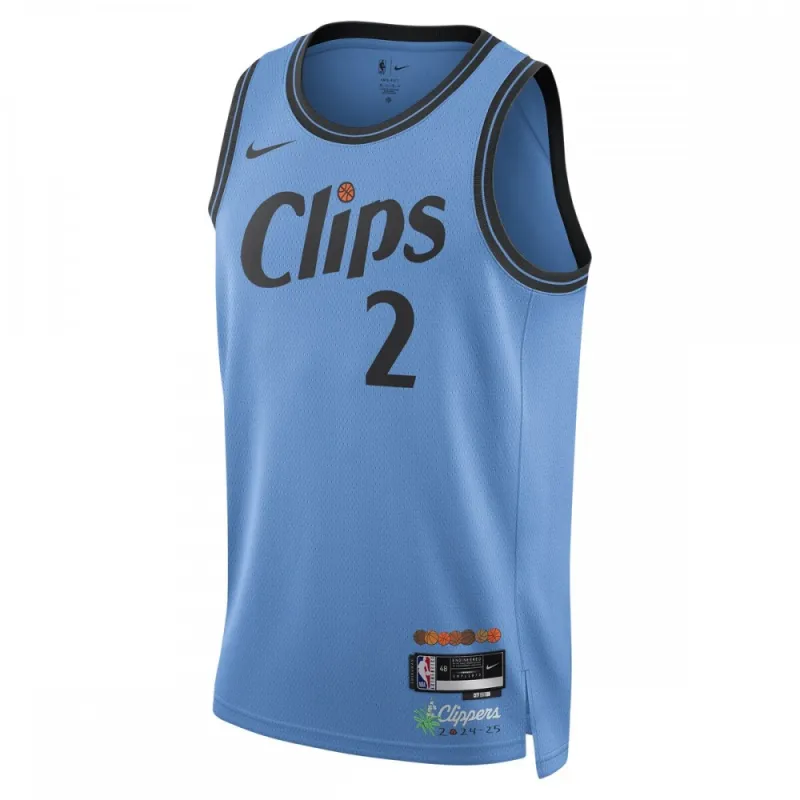 Kawhi Leonard LA Clippers Unisex 2024/25 Swingman Player Jersey - City Edition - Light Blue