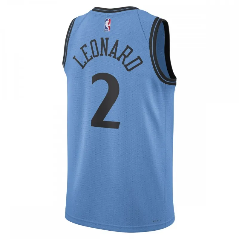 Kawhi Leonard LA Clippers Unisex 2024/25 Swingman Player Jersey - City Edition - Light Blue