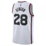 Alperen Sengun Houston Rockets Unisex 2024/25 Swingman Spieler Trikot - City Edition - Weiß
