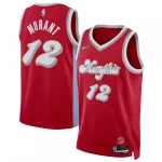 Maglia giocatore Ja Morant Memphis Grizzlies Unisex 2024/25 Swingman - City Edition - Rosso Ja Morant Memphis Grizzlies Unisex 2024/25 Swingman Player Jersey - City Edition - Red