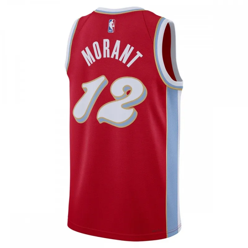 Ja Morant Memphis Grizzlies Unisex 2024/25 Swingman Player Jersey – City Edition – Rood
