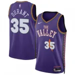 Maillot de joueur unisexe Nike « Swingman » de Kevin Durant (Phoenix Suns) saison 2024/25 – Édition « City » – Violet Maillot de joueur unisexe Nike Swingman Kevin Durant des Phoenix Suns 2024/25 – Édition « City » – Violet