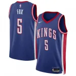 Maglia da giocatore unisex Nike Swingman 2024/25 di De'Aaron Fox dei Sacramento Kings - City Edition - Blu Maglia da giocatore unisex Nike Swingman 2024/25 di De’Aaron Fox dei Sacramento Kings – City Edition – Blu