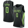 Jayson Tatum Boston Celtics Unisex 2024/25 Swingman Player Jersey - City Edition - Black
