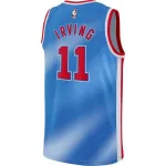 Men’s Brooklyn Nets Kyrie Irving #11 Blue 2020/21 Swingman Jersey – Classic Edition