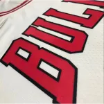 Men's Chicago Bulls Alex Caruso #6 White 2021/22 Diamond Swingman Jersey - Icon Edition