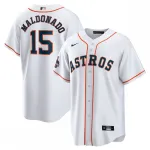 Martín Maldonado Houston Astros Nike Home 2022 World Series Champions Replica Player Jersey - White Martín Maldonado Houston Astros Nike Home 2022 World Series Champions Replica Player Jersey – White