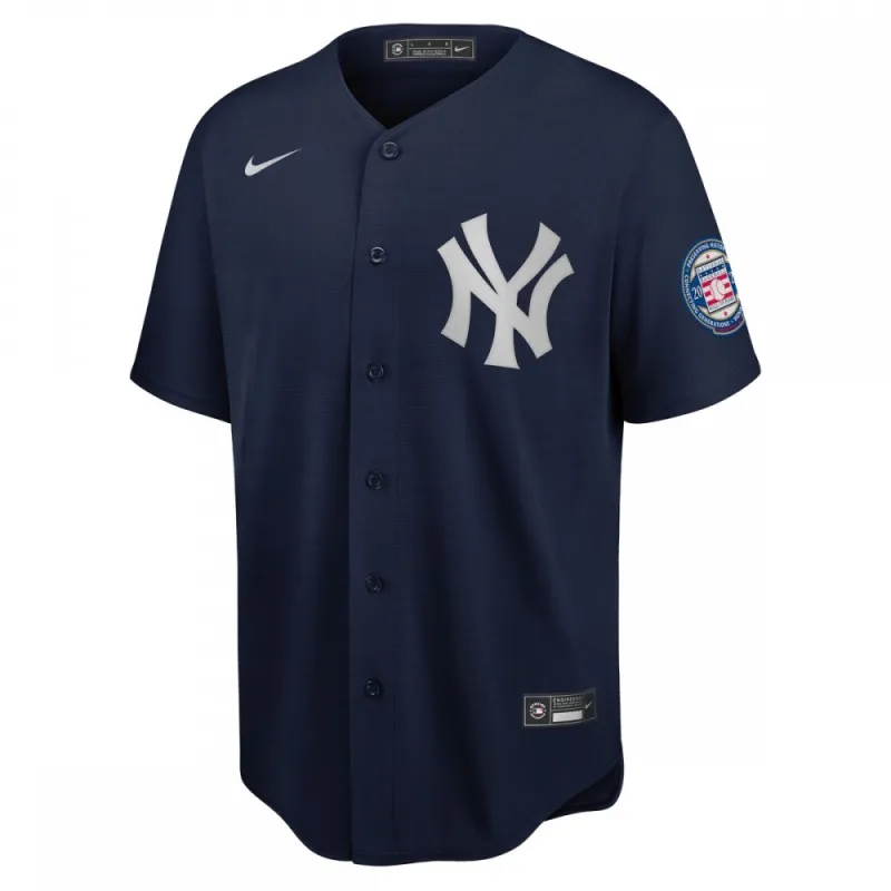 Derek Jeter New York Yankees Nike 2020 Hall of Fame Induction Alternate Replica Player Jersey – Navy