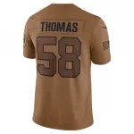 Derrick Thomas Kansas City Chiefs Nike 2023 Salute To Service Retired Player Limited Jersey – Brown