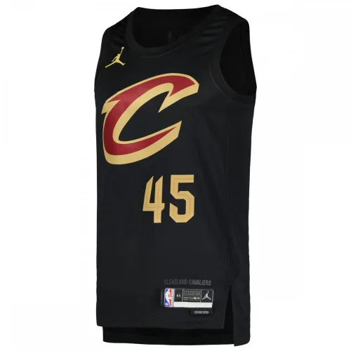 Donovan Mitchell Cleveland Cavaliers Swingman Player Men’s Jersey – Statement Edition – Black