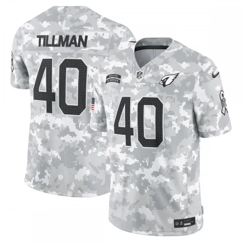 Pat Tillman Arizona Cardinals Nike Men's 2024 Salute to Service Retired Player Limited Jersey - Arctic Camo