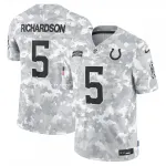 Anthony Richardson Indianapolis Colts Nike 2024 Salute to Service Limited Jersey - Arctic Camo Anthony Richardson Indianapolis Colts Nike 2024 Salute to Service Limited Jersey - Arctic Camo