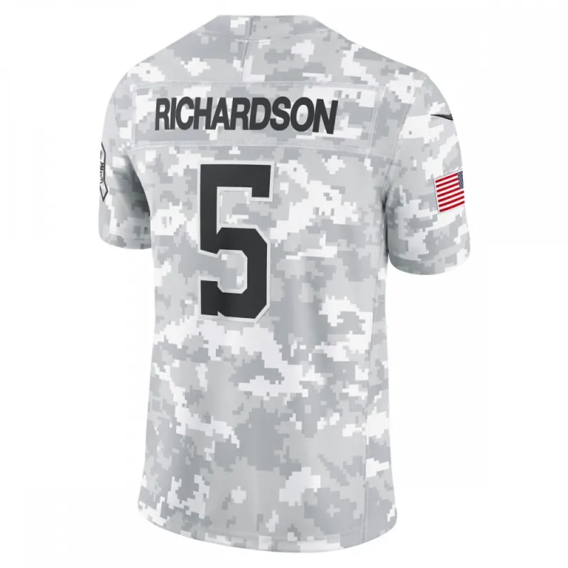 Anthony Richardson Indianapolis Colts Nike 2024 Salute to Service Limited Jersey - Arctic Camo