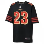 Christian McCaffrey San Francisco 49ers Nike Jugend 2025 Rivalries Sammlung Spiel Jersey - Schwarz