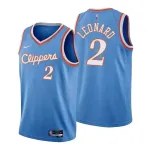 Men's Los Angeles Clippers Kawhi Leonard #2 Nike Blue 2021 Diamond Swingman Jersey - City Edition Men’s Los Angeles Clippers Kawhi Leonard #2 Nike Blue 2021 Diamond Swingman Jersey – City Edition