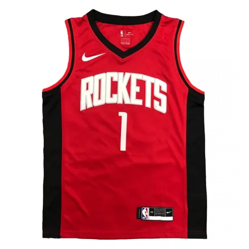 Heren Houston Rockets Tracy McGrady #1 Rood Swingman Jersey - Icon Edition
