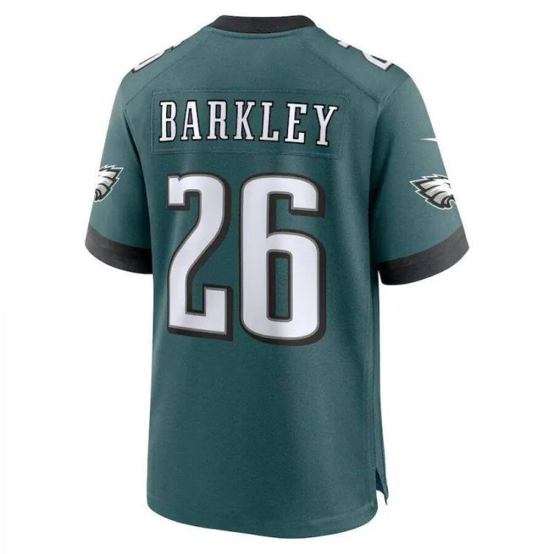 Saquon Barkley Philadelphia Eagles Nike Youth Jersey – Midnight Green