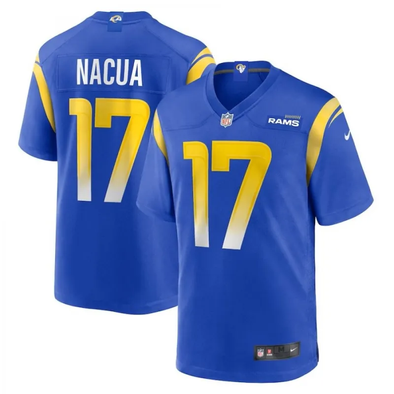 Puka Nacua Los Angeles Rams Nike Vapor Limited Jersey – Royal