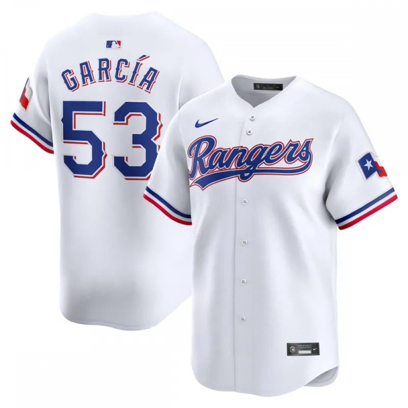 Adolis García Texas Rangers Nike Home Limited Player Jersey – White