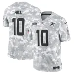 Tyreek Hill Miami Dolphins Nike 2024 Salute to Service Limited Jersey - Arctic Camo Tyreek Hill Miami Dolphins Nike 2024 Salute to Service Limited Jersey - Arctic Camo
