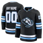 Men's Utah Mammoth Black Home Premium Custom Jersey