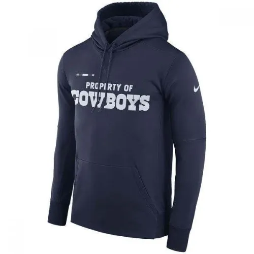 Dallas Cowboys Club Nike Therma NFL Pullover Men's Hoodie