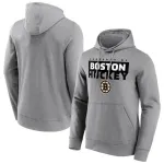 Felpa con cappuccio Boston Bruins Fanatics Branded Gain Ground - Grigio sportivo