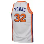 Karl-Anthony Towns New York Knicks Unisex 2024/25 Swingman Player Jersey - City Edition - Branco