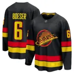 Vancouver Canucks Brock Boeser #6 Black Alternate Premium Jersey