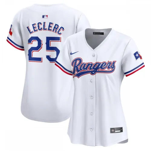 José Leclerc Texas Rangers Nike Women's Home Limited Player Jersey - Wit
