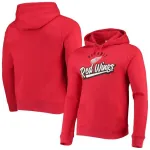 Men's Fanatics Branded Red Detroit Red Wings Script Wordmark Hoodie