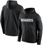 Las Vegas Raiders Club Nike Therma NFL Pullover Hoodie Hommes