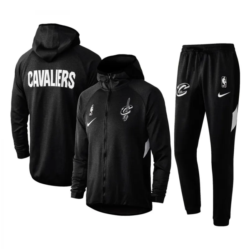 Cleveland Cavaliers 2019/20 Showtime Full-Zip Therma Flex Performance Men’s Hoodie