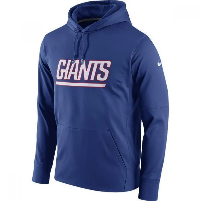 New York Giants Club Nike Therma NFL Pullover Heren Hoodie