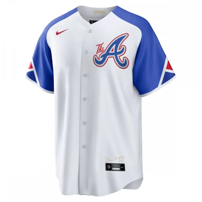 Ronald Acuña Jr. Atlanta Braves Nike 2023 City Connect Replica Player Jersey – White