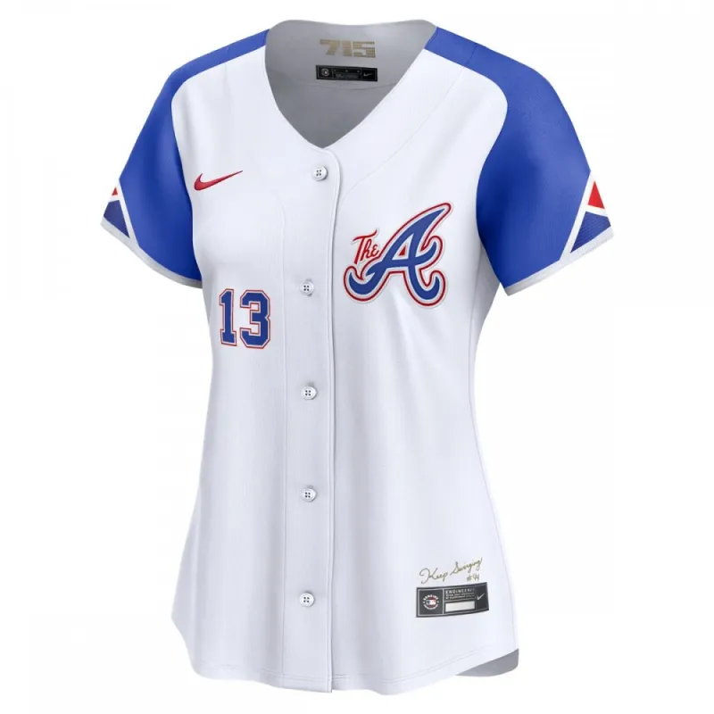 Ronald Acuña Jr. Atlanta Braves Nike Women’s City Connect Limited Player Jersey – White