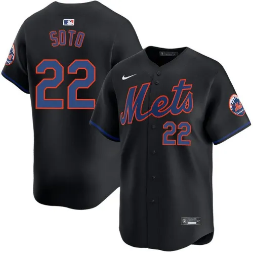 Juan Soto New York Mets Nike Alternate Limited Player Jersey – Black