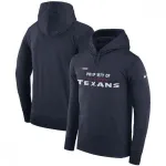 Felpa con cappuccio da uomo Houston Texans Club Nike Therma NFL