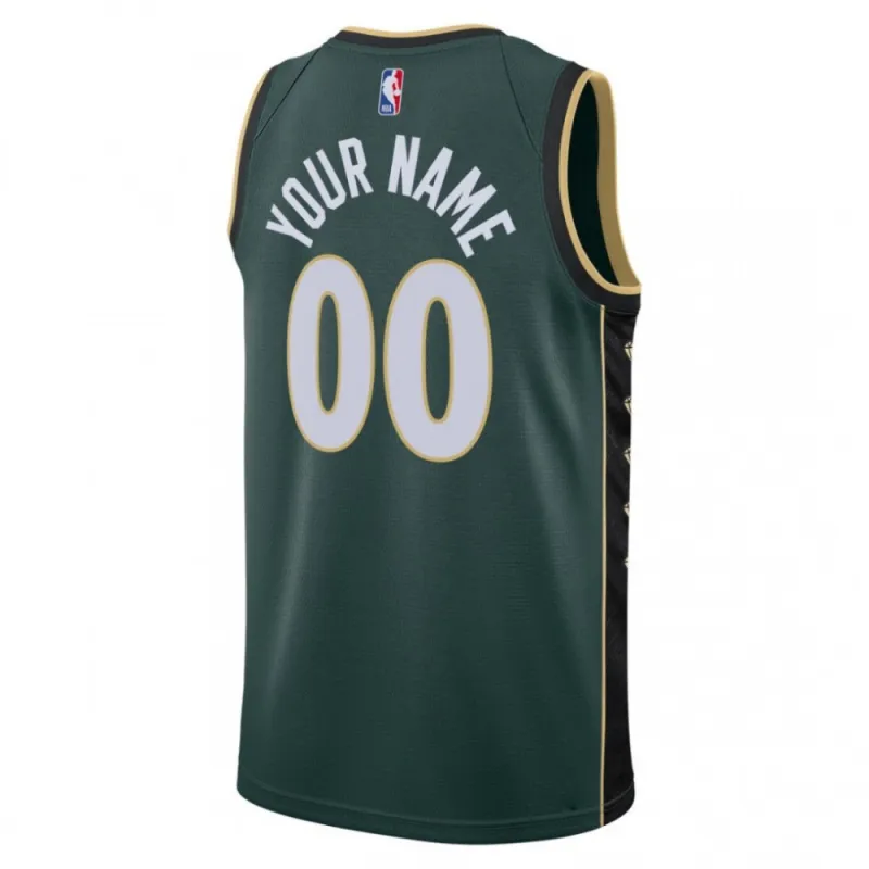 Boston Celtics Youth Swingman Custom Jersey – City Edition – Kelly Green