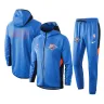 Sudadera con capucha de alto rendimiento Therma Flex Showtime con cremallera completa para hombre, del Oklahoma City Thunder 2019/20 Showtime.