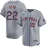 Juan Soto New York Mets Nike Away Limited Player Jersey - Gray