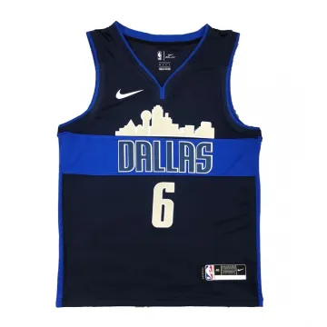Men's Dallas Mavericks PORZINGIS #6 Blue Swingman Jersey
