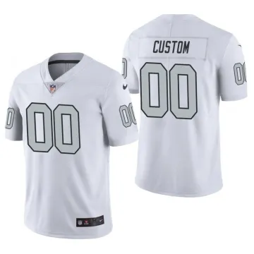 Las Vegas Raiders Nike Custom Alternate Vapor Limited Jersey - White