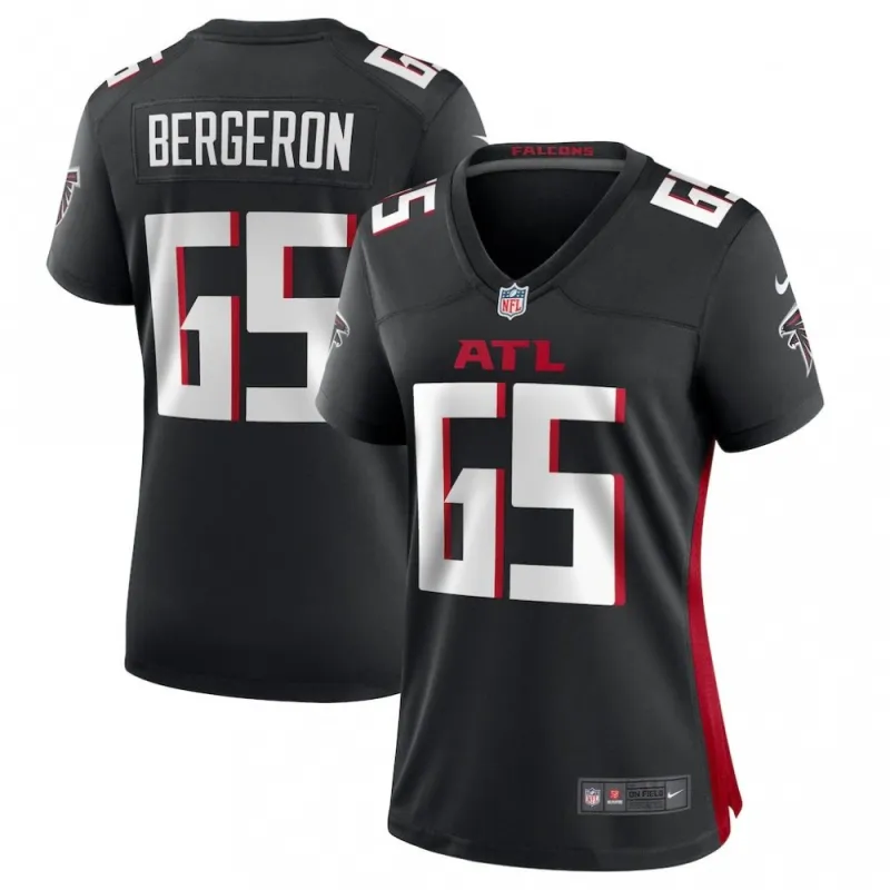 Matthew Bergeron Atlanta Falcons Women’s Nike Vapor F.U.S.E. Limited Jersey – Black