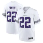 Maillot Nike Vapor F.U.S.E. alternatif de Harrison Smith (Minnesota Vikings), édition limitée « Joueur à la retraite » - Blanc Maillot Nike Vapor F.U.S.E. alternatif d'Harrison Smith (Minnesota Vikings), édition limitée « Joueur à la retraite » – Blanc