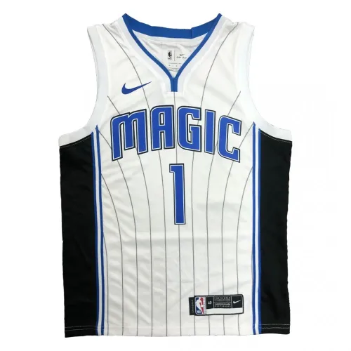 Maglia NBA Swingman da uomo Orlando Magic Tracy McGrady #1 Nike bianca 2020/21 - Edizione Association