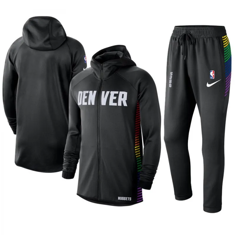 Denver Nuggets 2019/20 Showtime Full-Zip Therma Flex Performance Men’s Hoodie