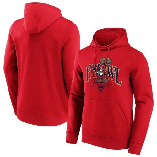 Florida Panthers Fanatics Branded Hometown Graphic Hoodie - Red